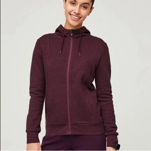 FIGS Deep Purple Essential Hoodie